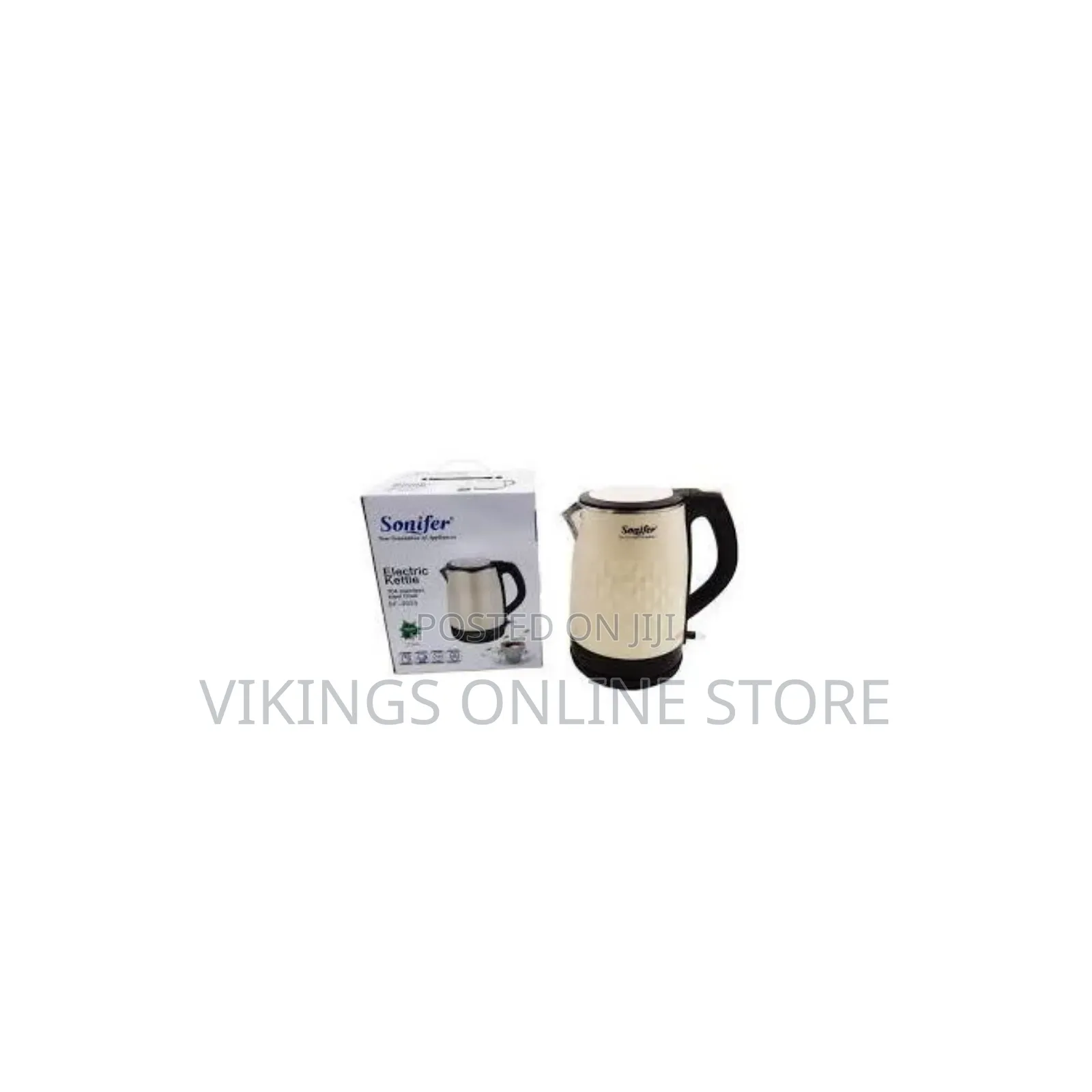 Sonifer Electric Kettle 1.8L - Beige