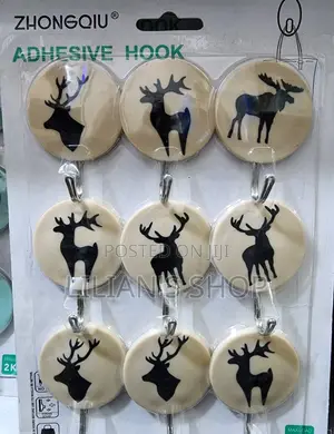 9pcs Heavyduty Hooks for Hanging