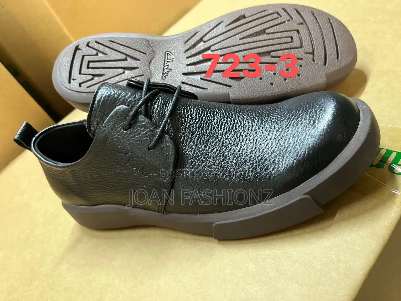 Original Men's Clarks Loafers-Black