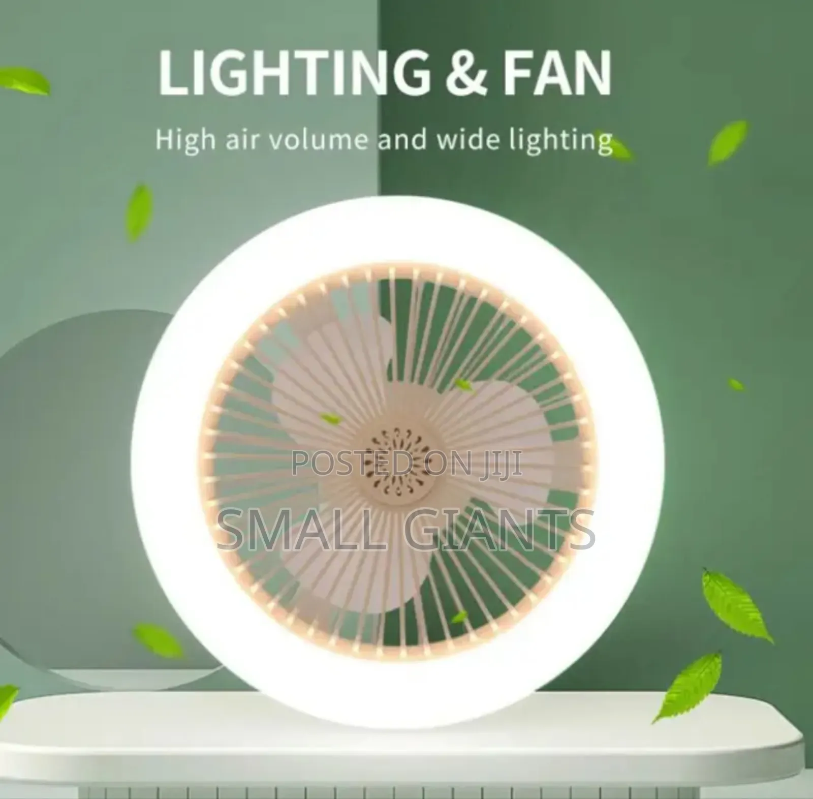 3 Blade Ceiling Fan With Lights and Remote