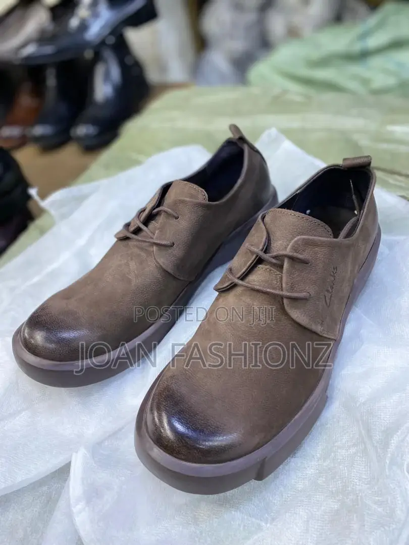 Original Men's Clarks Casual Loafers-Coffee Brown