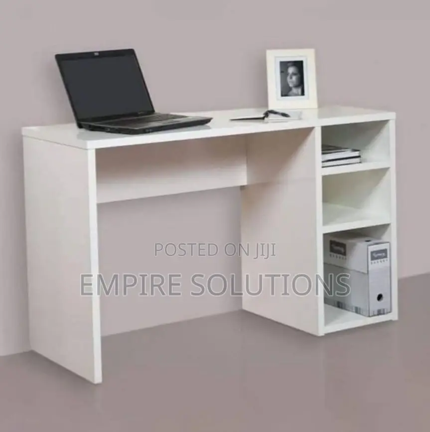 Simple Reading Table 120cm White Made on Order