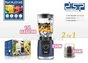 2 in 1 Glass Jar DSP Blender