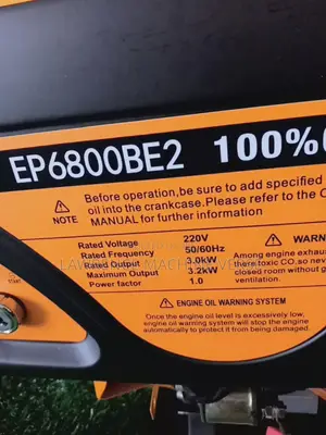 Key Start Gasoline Generator