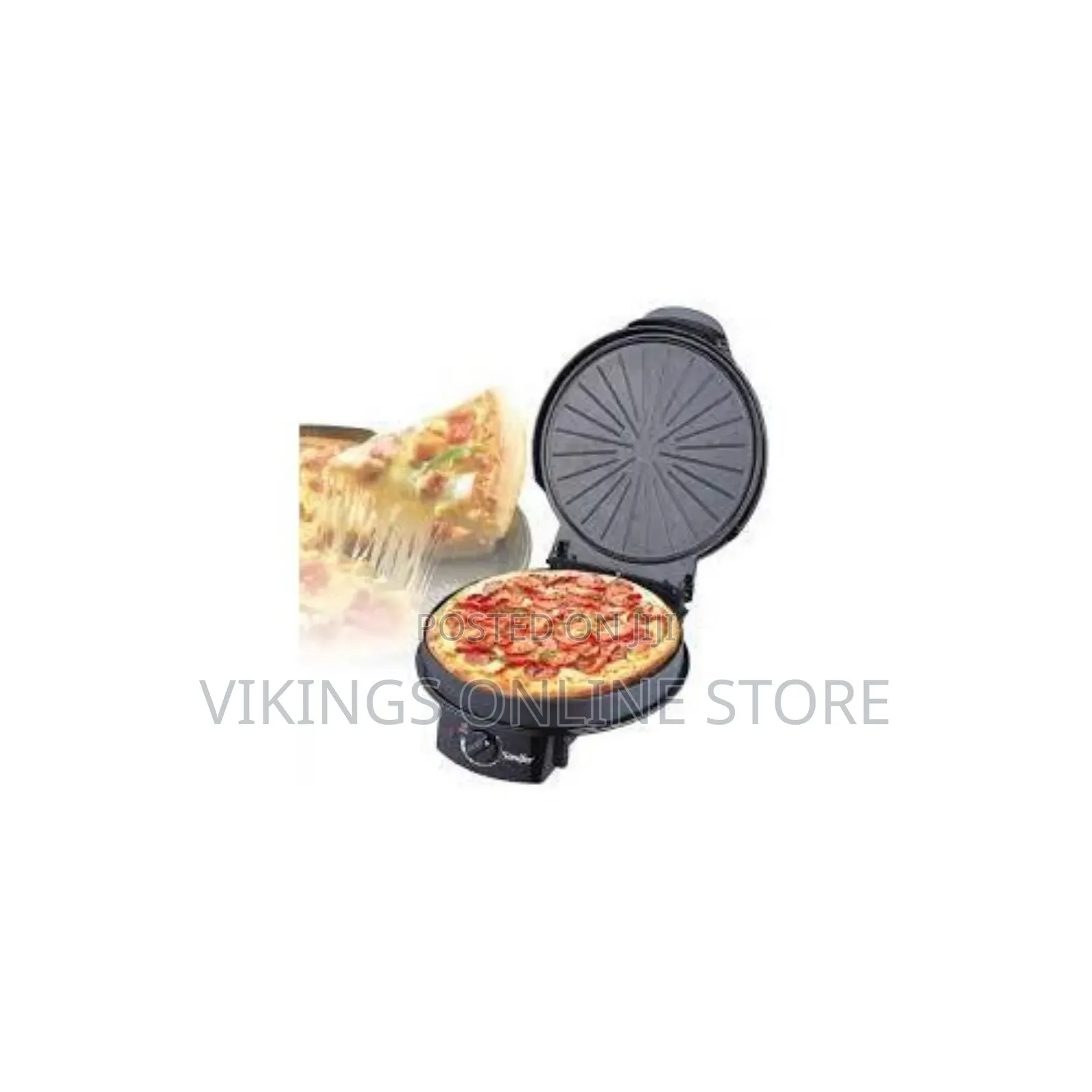 Sonifer 1500W 30cm Pizza Maker Sf-6086 - Black