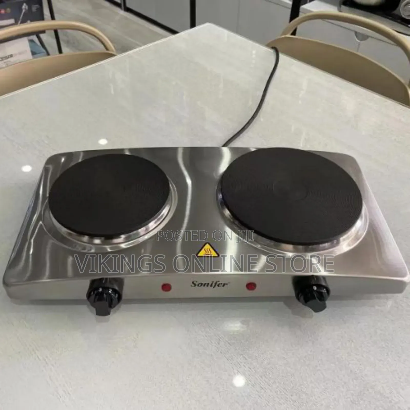 Sonifer Double Electric Hot Plate Cooking Stove Cooker