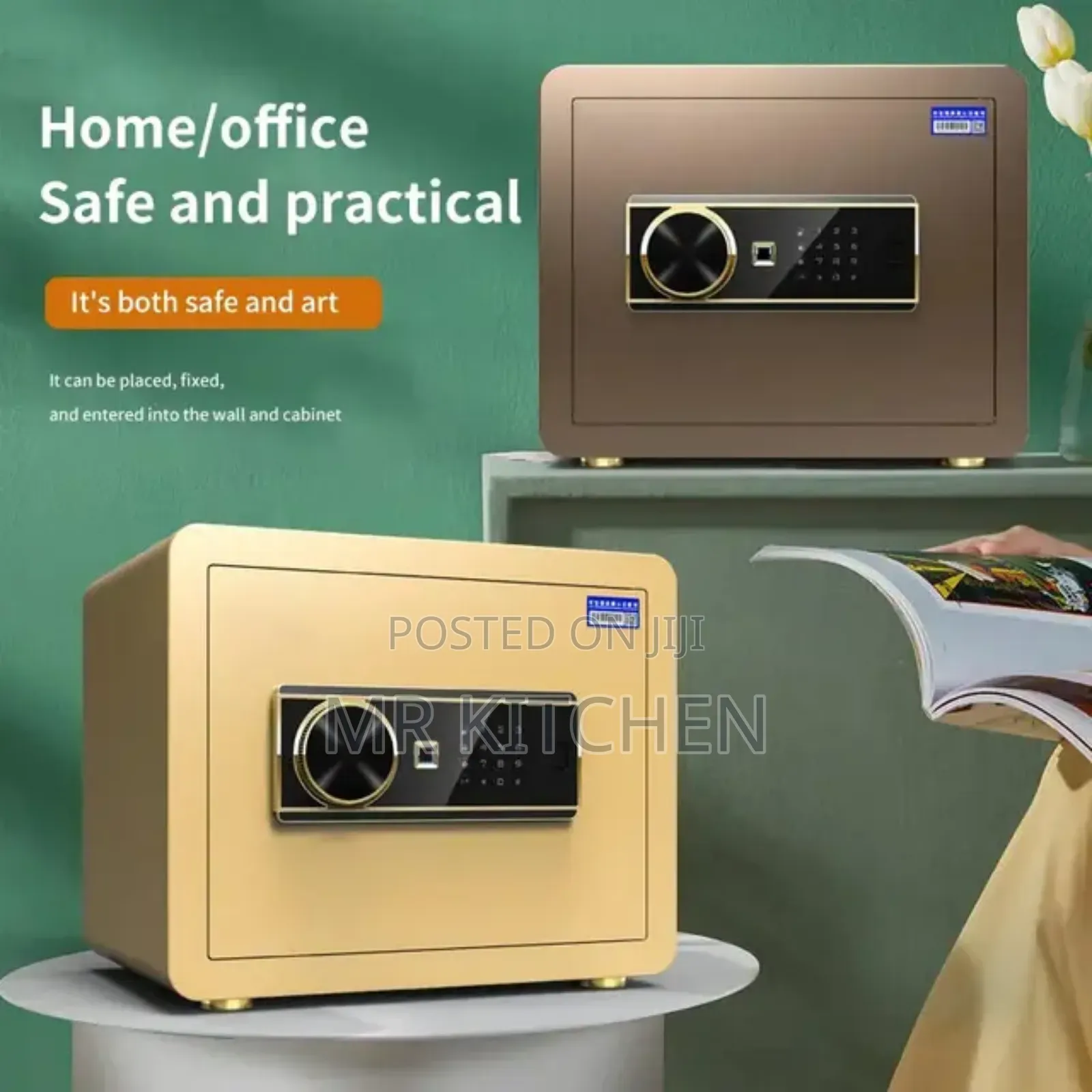 Digital Fingerprint Safe Box
