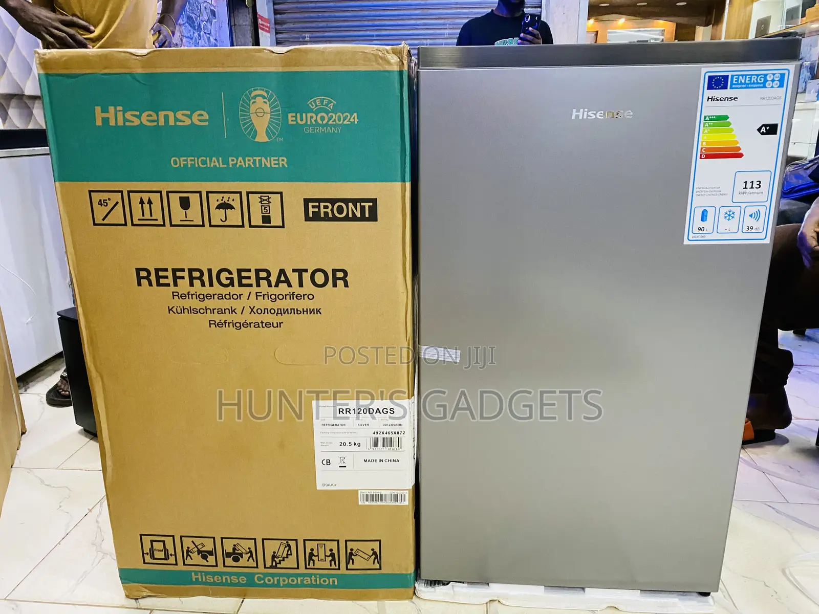 Hiisense 120 Liters Single Door Brand New at Promo Price