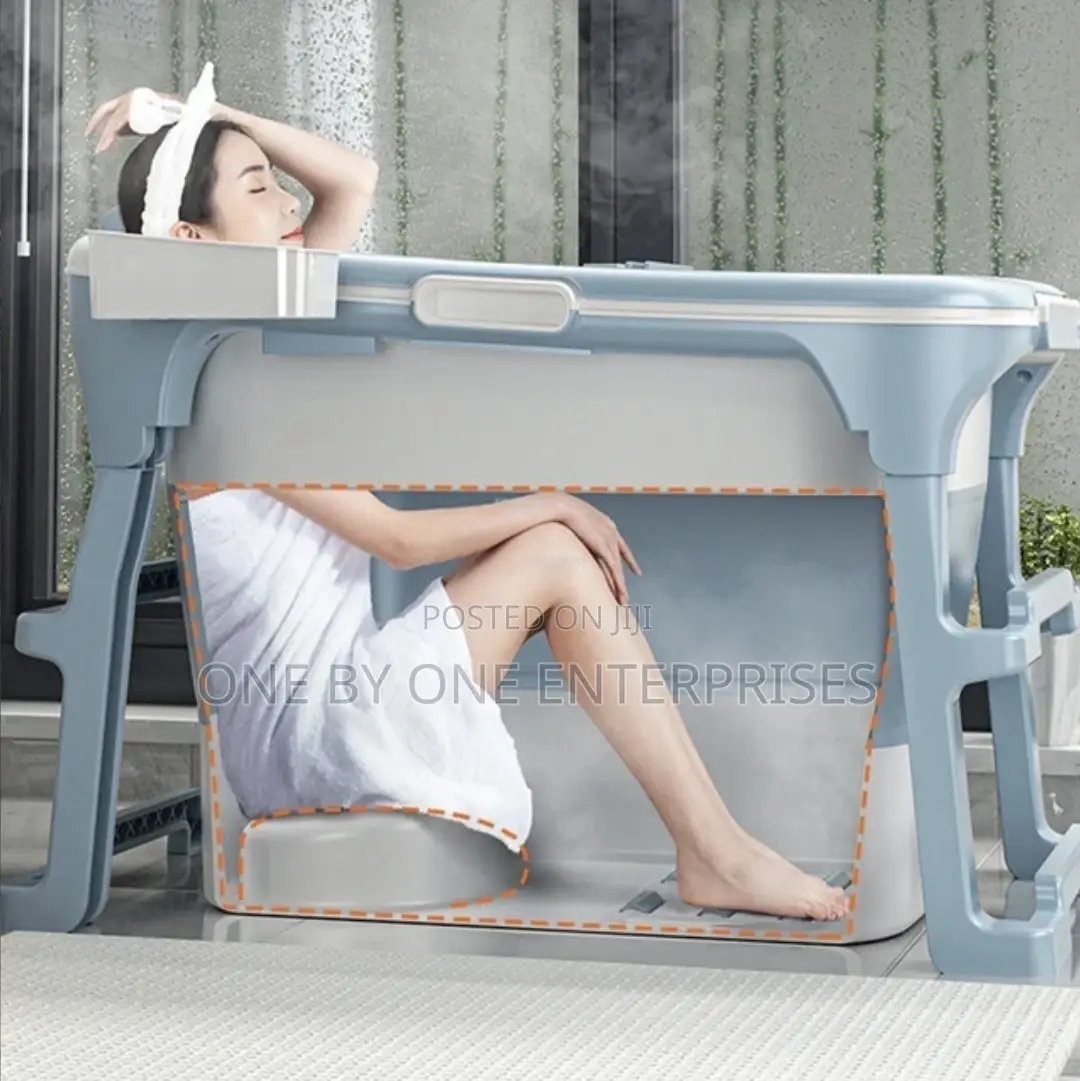 Foldable Whole Body Bath Hot Tub Modern Sweat Steaming Tub
