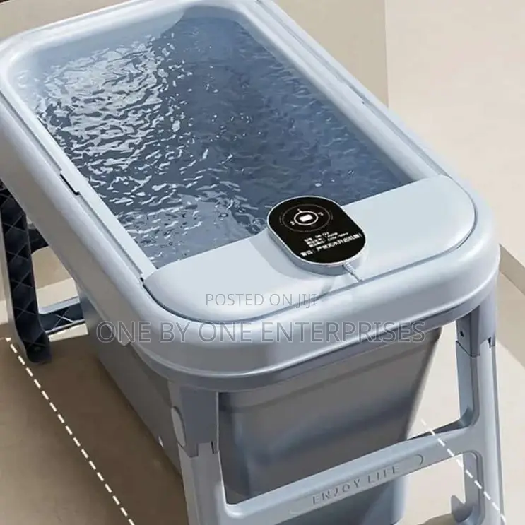 Ice Bucket Bath Tub Whole Body Tub Foldable and Portable