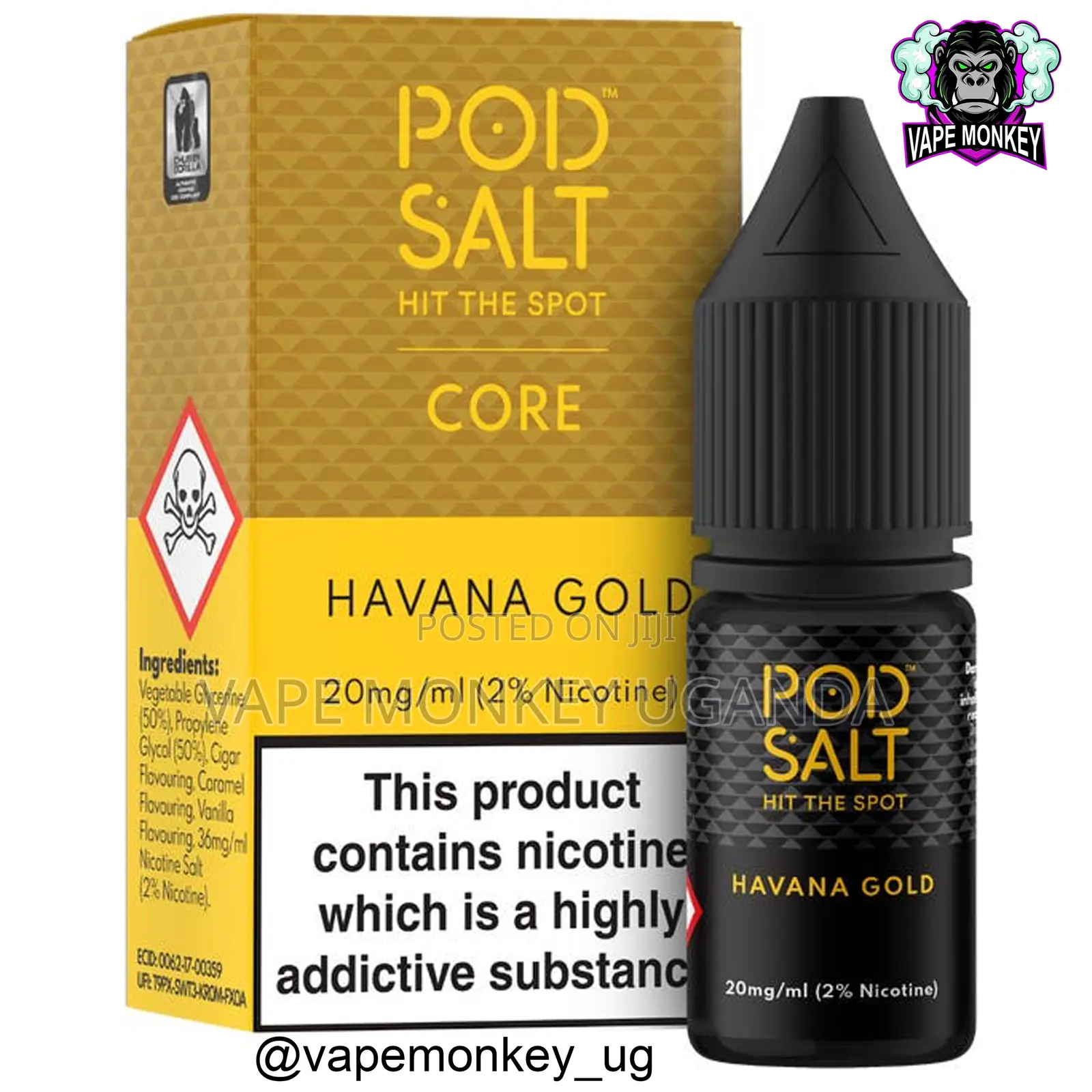 Pod Salt Core Havana Gold-20mg/Ml-30ml