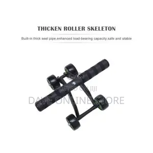 Detachable Dual-Bearing Silent 4wheel Abdominal Wheel