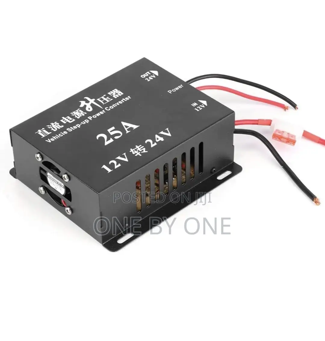 Vehicle Step Up Power Converter 12v-24v 25A Car Converter