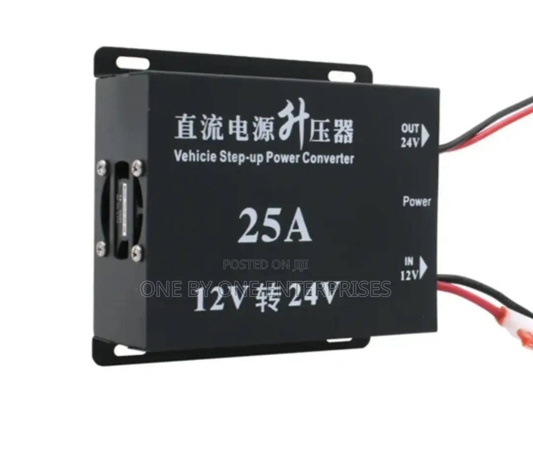 Step-Up Transformer, 25A 12V to 24V Voltage Converter