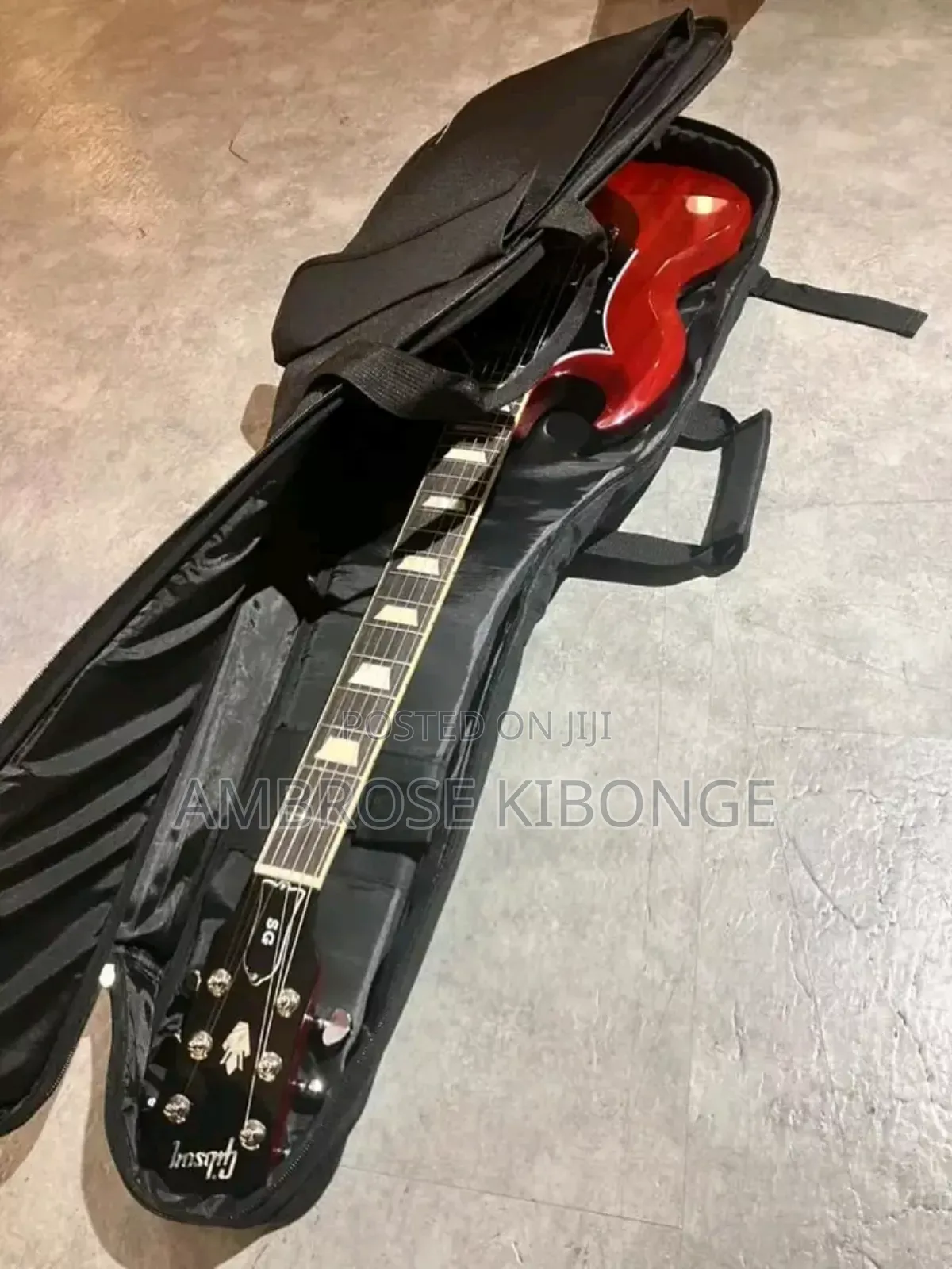 Strong Quality Electric Solo Guitar Bag Double Padded Sponge