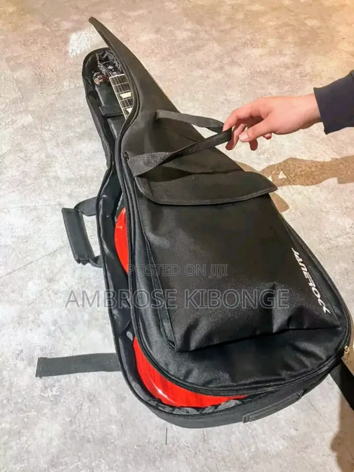 Strong Quality Electric Solo Guitar Bag Double Padded Sponge