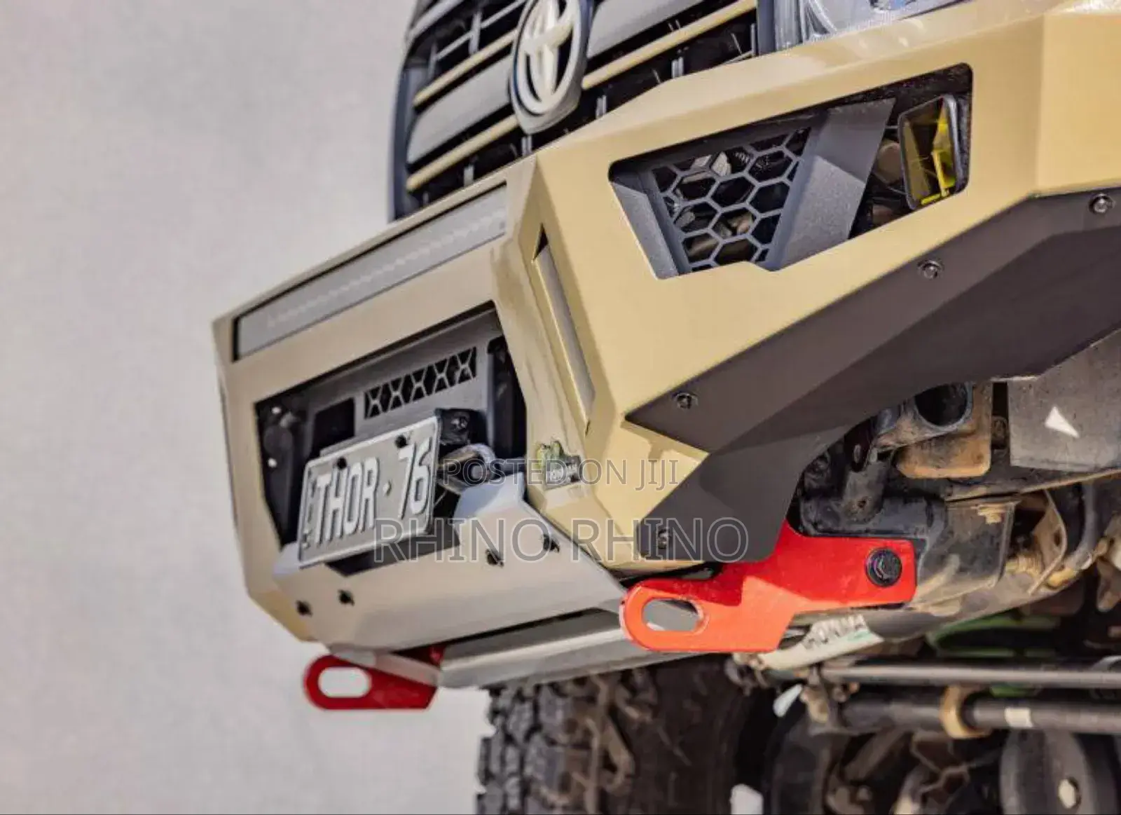 Raid Full Length Steel Bumper Bullbar to Suit Toyota Lc70/78