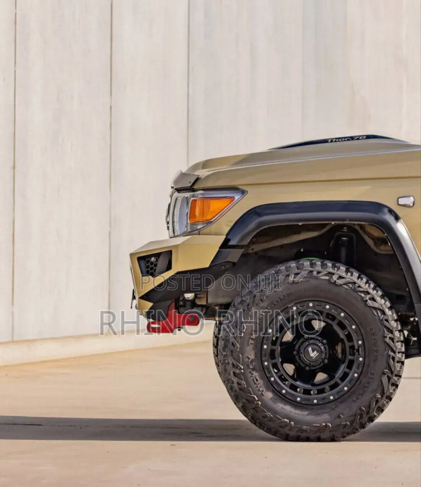 Raid Full Length Steel Bumper Bullbar to Suit Toyota Lc70/78