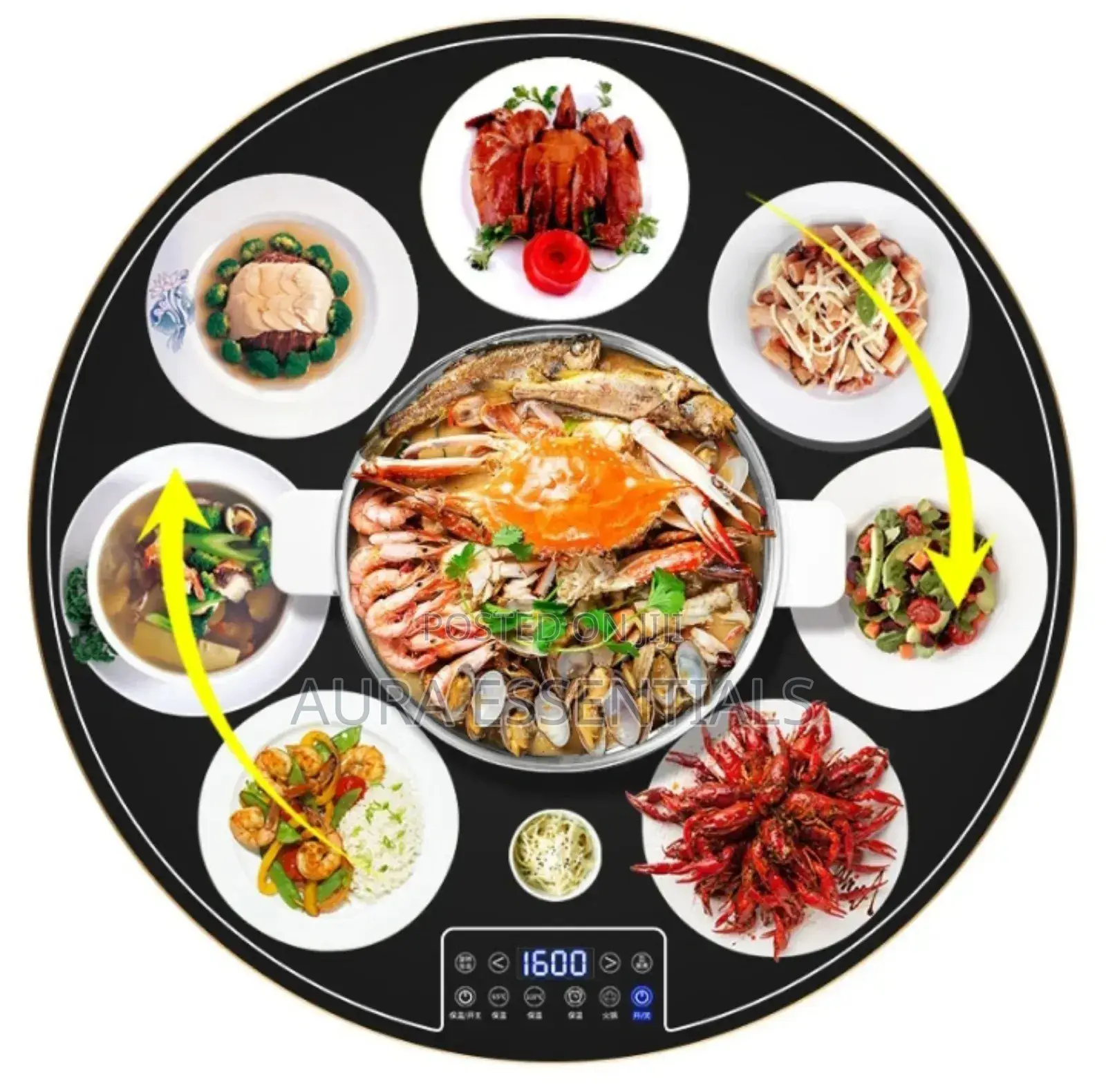 Round Hot Pot Meal Insulation Board