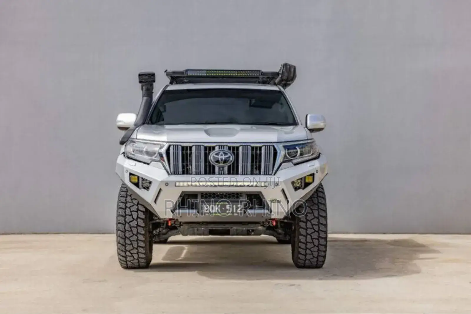 Raid Full Length Steel Bullbar to Suit Toyota Prado 150