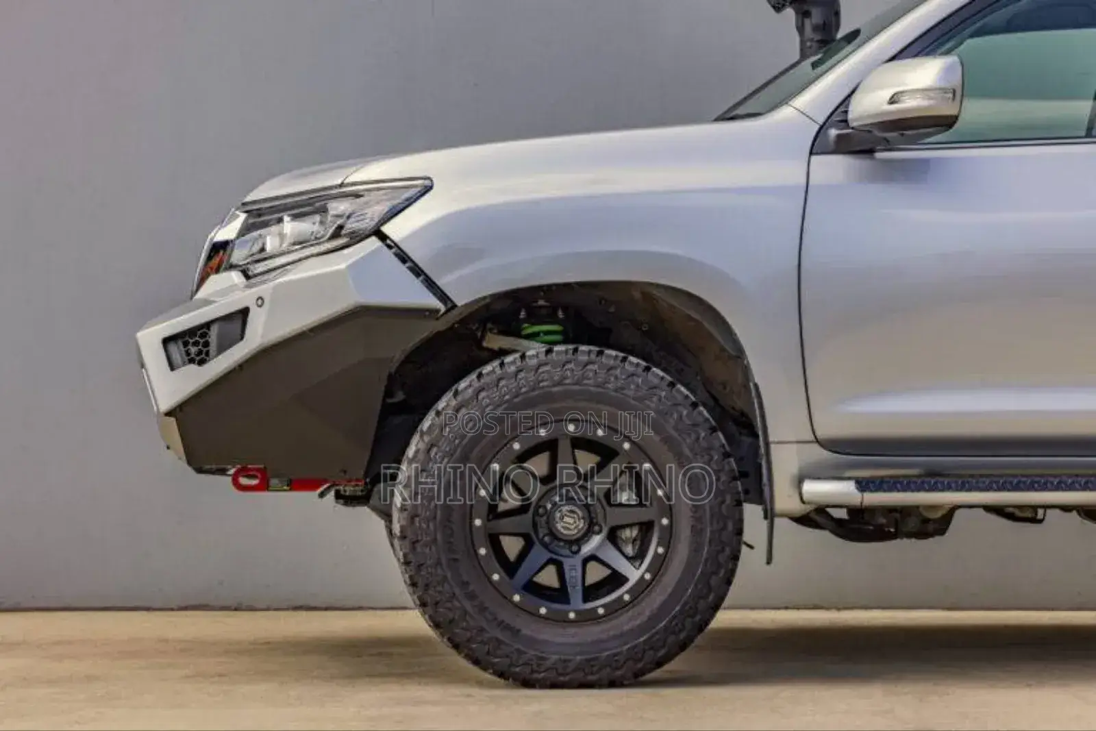 Raid Full Length Steel Bullbar to Suit Toyota Prado 150
