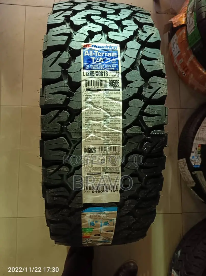285/60r18 Bf Goodrich for V8.