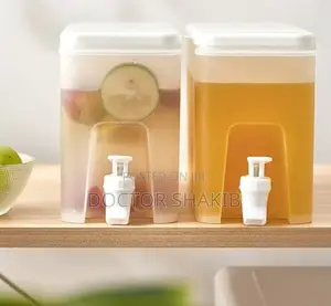 2L Fridge Beverage Dispenser With Faucet