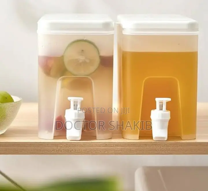 2L Fridge Beverage Dispenser With Faucet