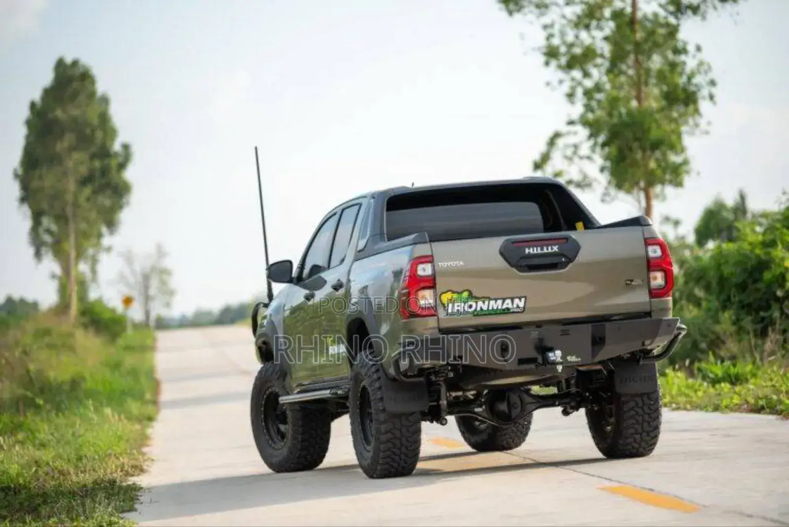Rear Protection Towbar (Hilux 2015+)