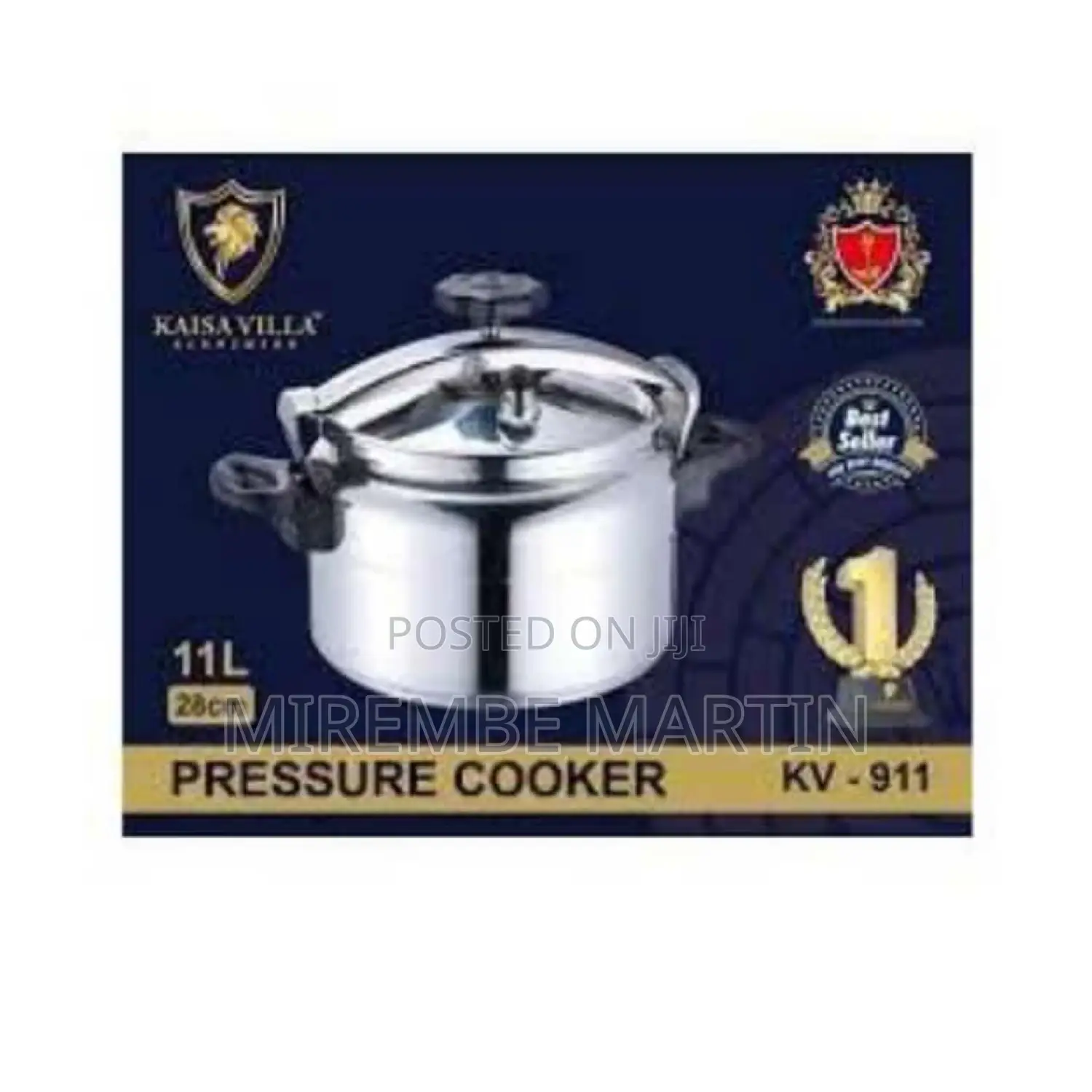 Kaisa Villa 11L Aluminum Pressure Cooker
