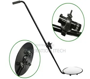 Under Vehicle Search Mirror With Led Torch Light- 12 Inches