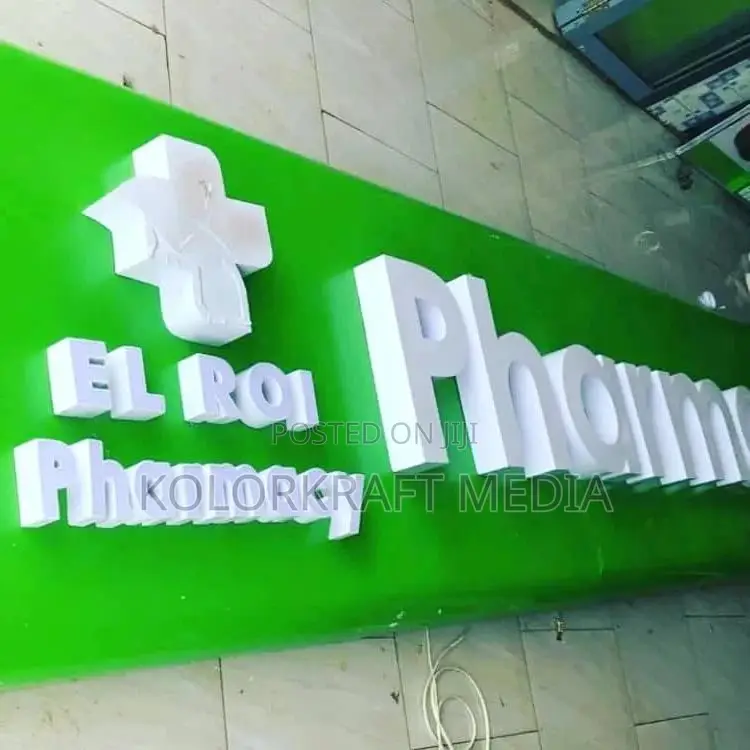 3d and 2d Signage