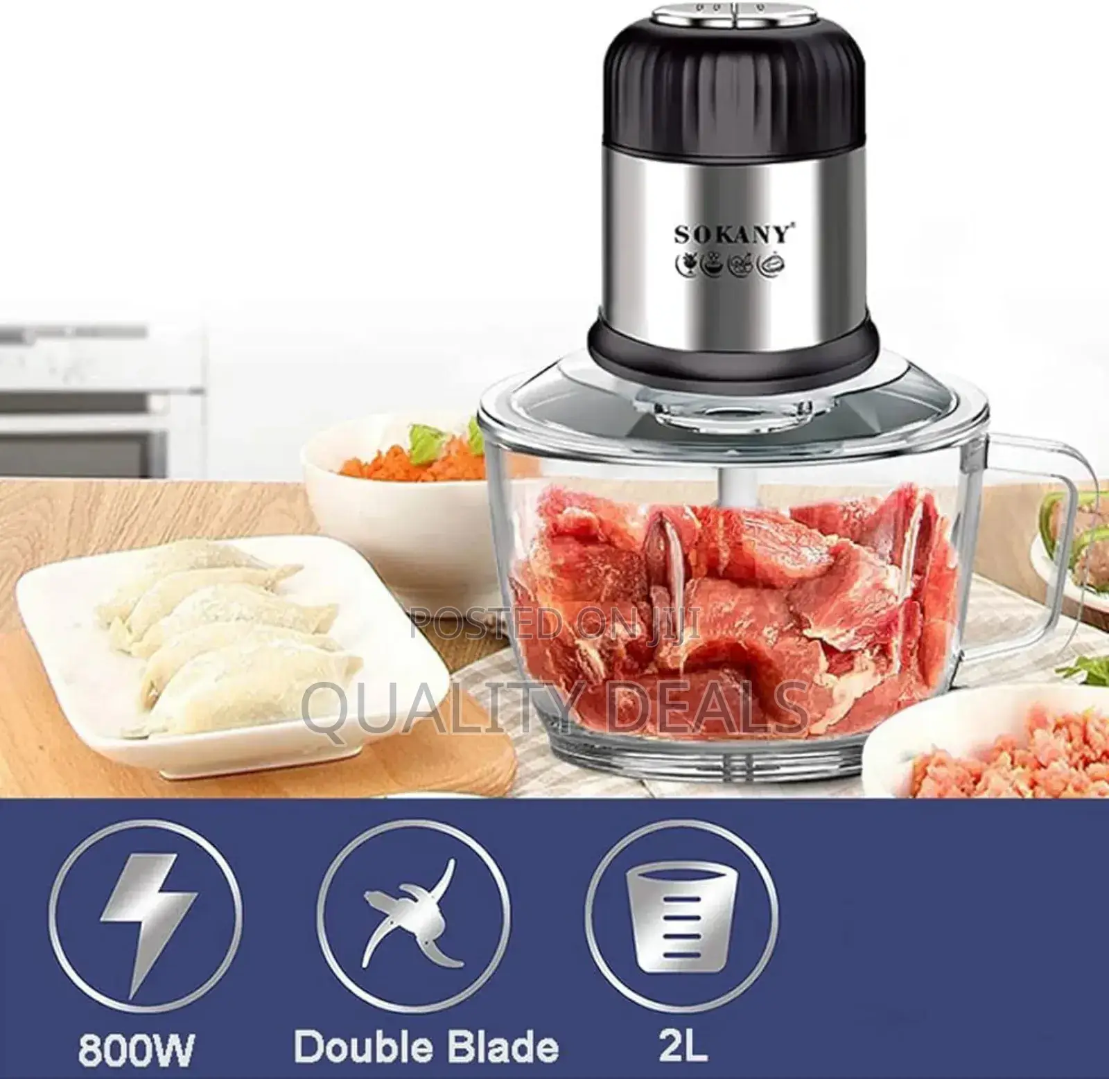 Sokany SK-7025 Kitchen Food Chopper