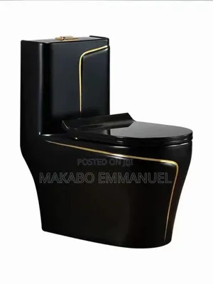 Black Executive Toilet