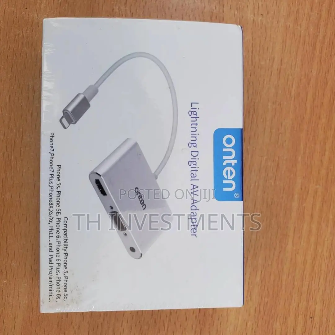 Lightening to HDMI and VGA Adapter