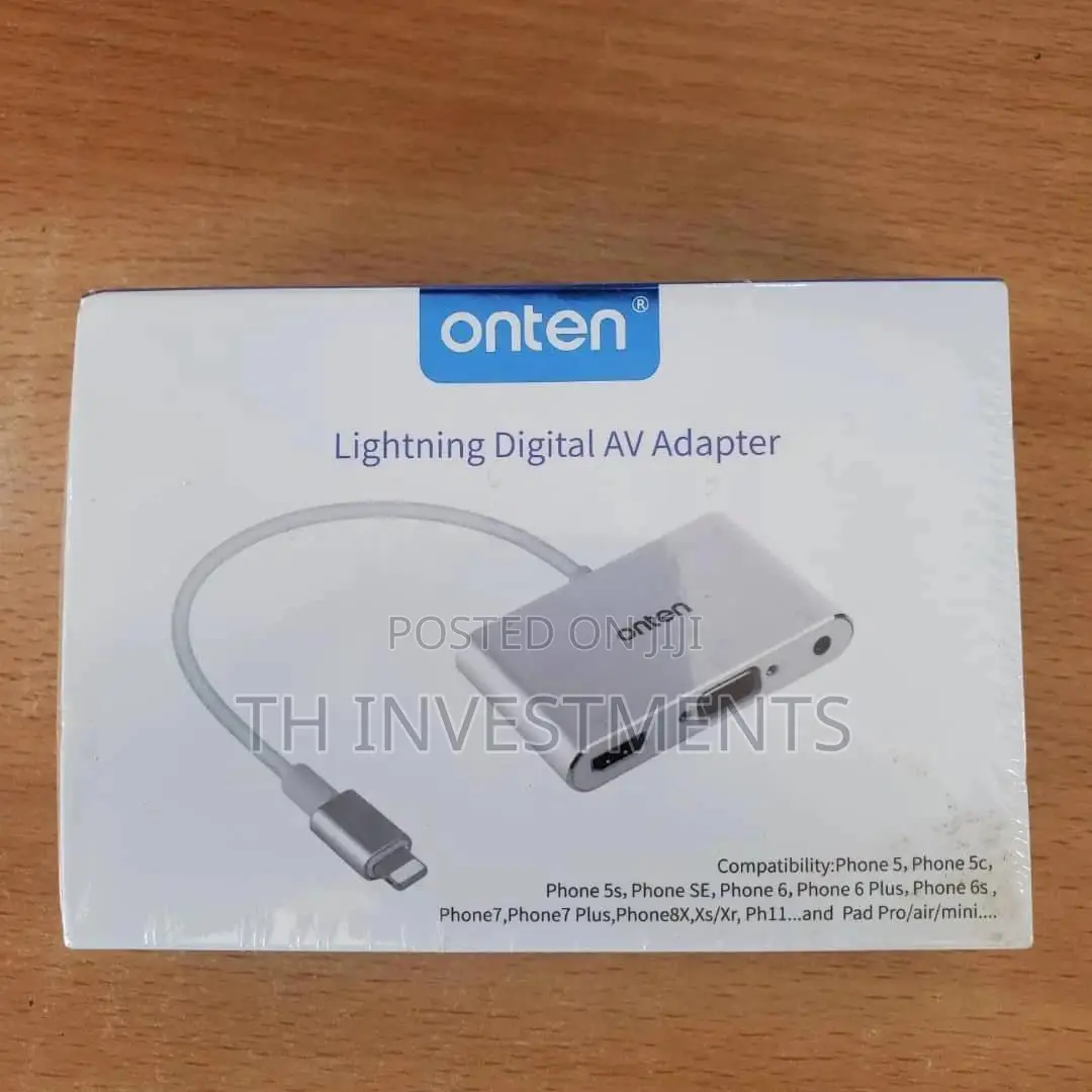 Lightening to HDMI and VGA Adapter