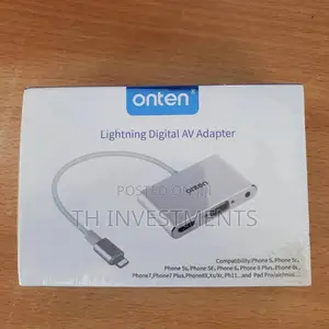 Lightening to HDMI and VGA Adapter