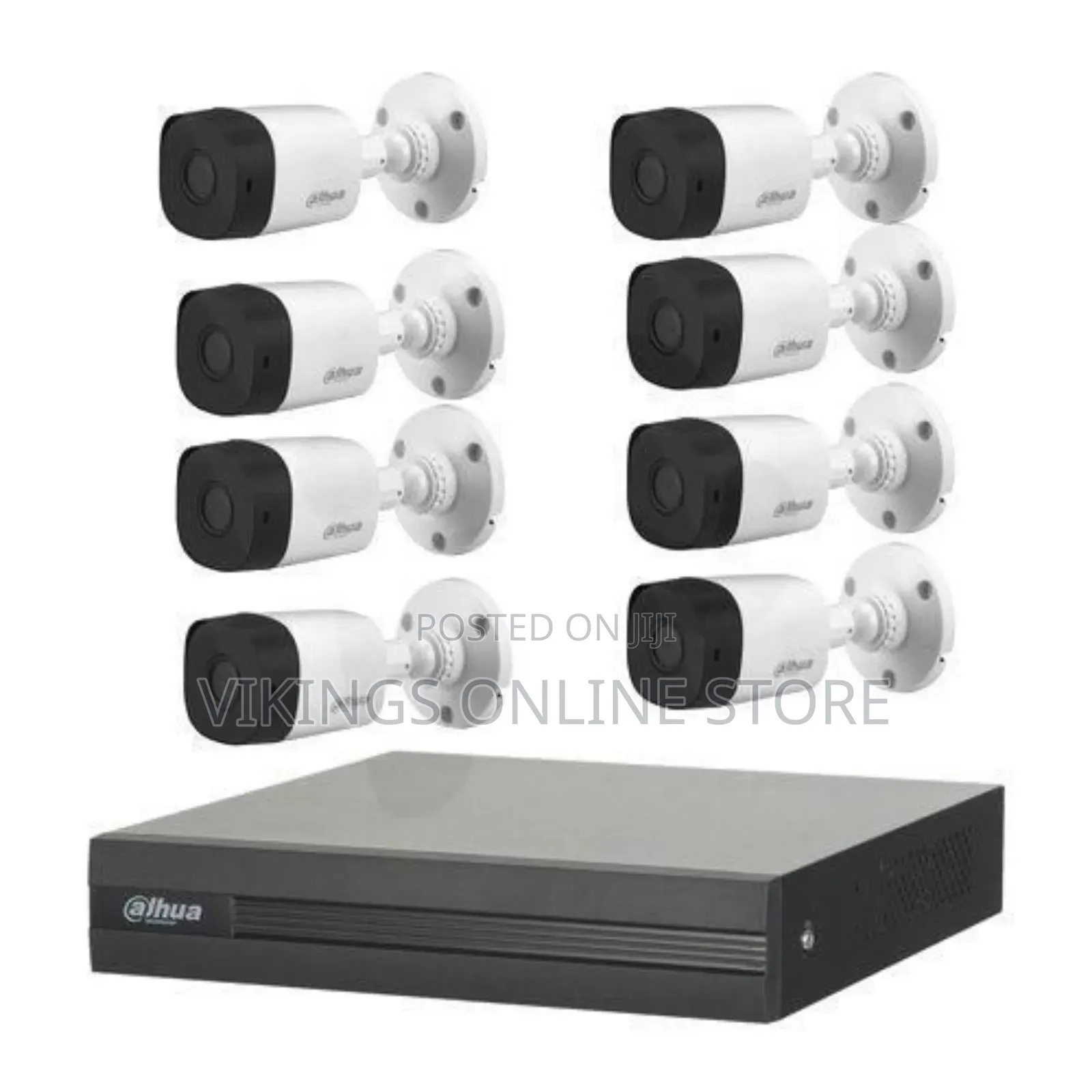 Hikvision Full Kits 8 Channel DVR Kit + 8 Full HD Outdoor