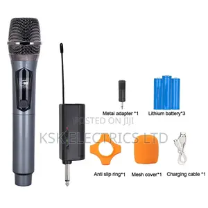 Wireless Microphone Dynamic UHF Handheld Professional