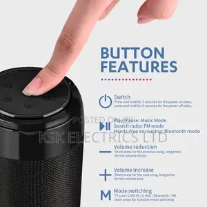 EONKO TG-117 Splash Proof Bluetooth Speaker TG117