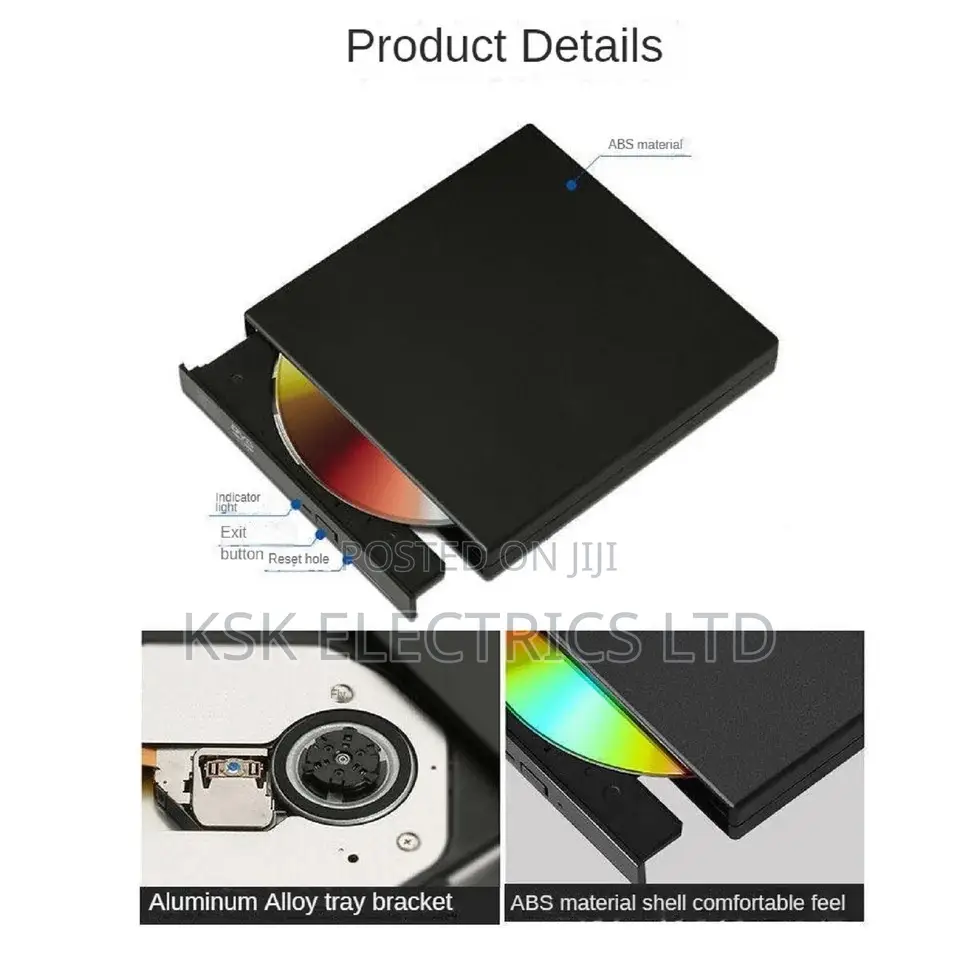 External CD To DVD Rom For Laptops And Pc