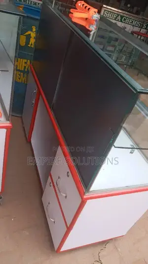 Shop Glass Counter Table 4ft and 8mm Hard Glass
