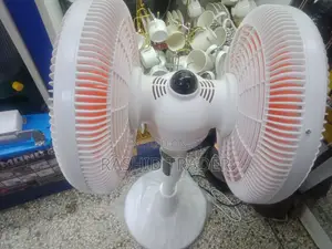 Photo - 360 Degrees Double Head Rotating Fan