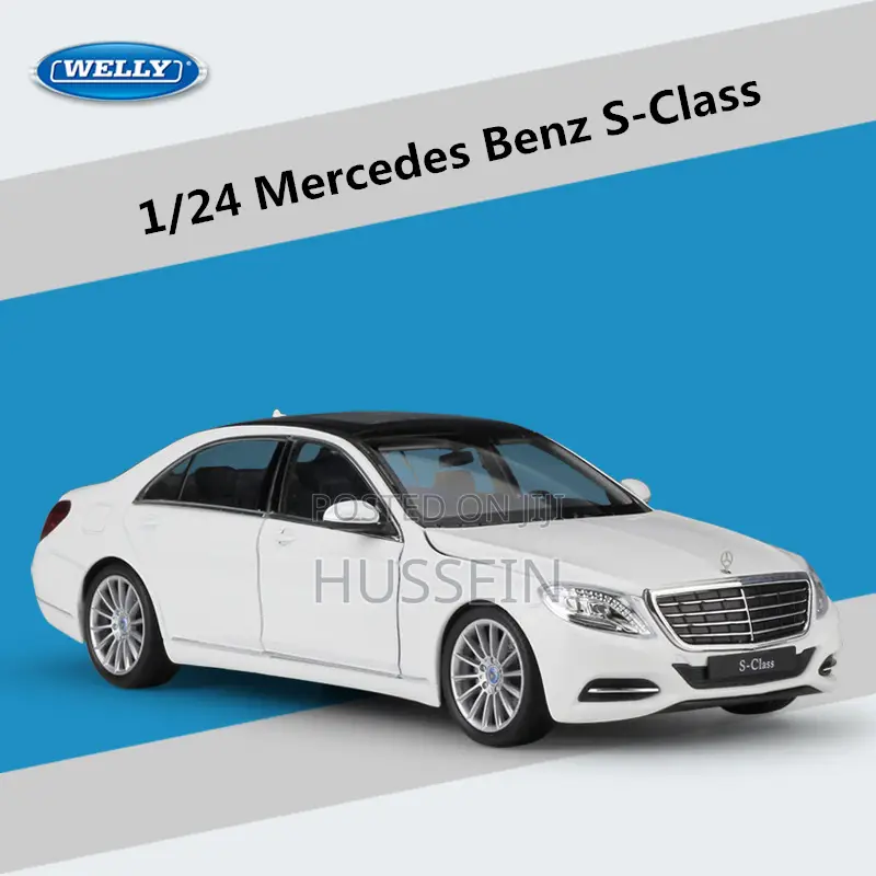 Mercedes Benz S-Class S500 Alloy Car Model Diecast Metal Toy