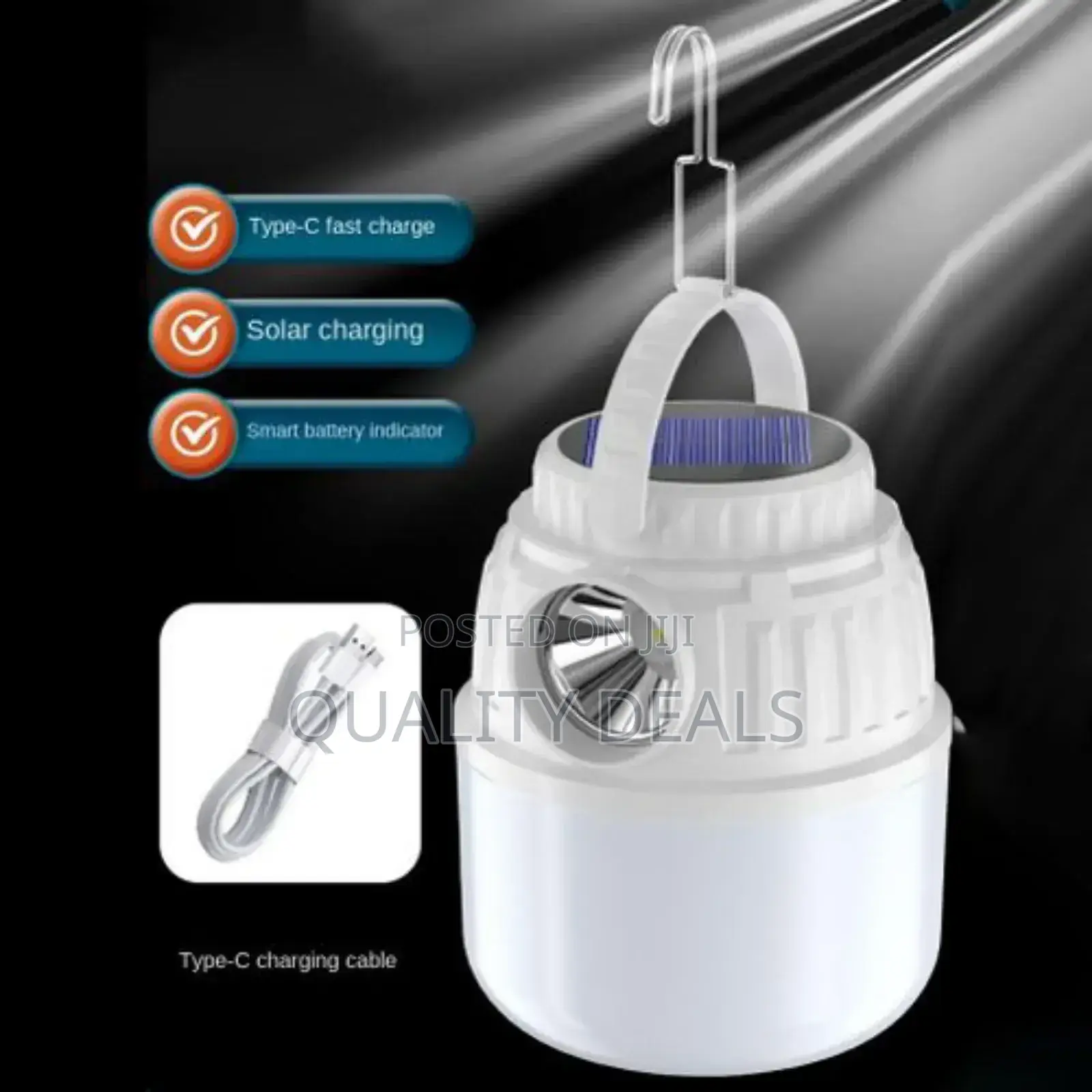 Solar Powered Camping Lamp
