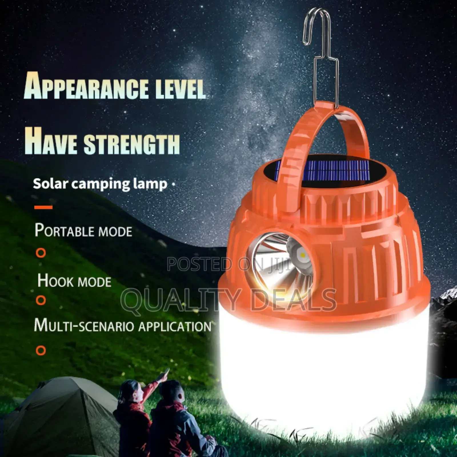 Solar Powered Camping Lamp
