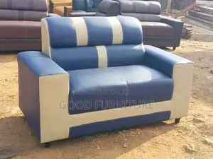 Fancy Blue Two Seater Sofa