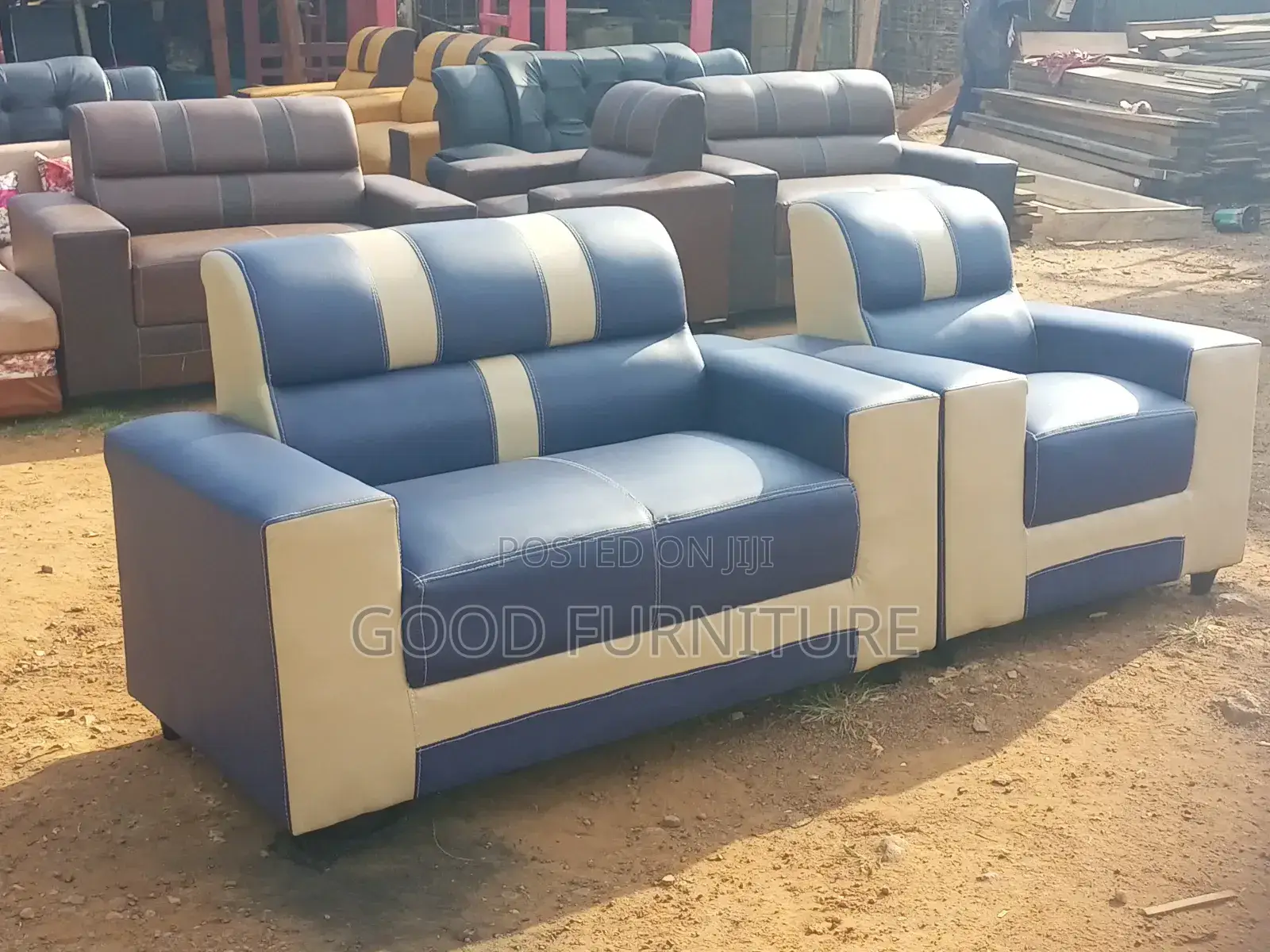 Beautiful Three Seater Sofa