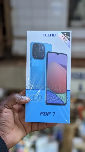 New Tecno Pop 7 64 GB Blue