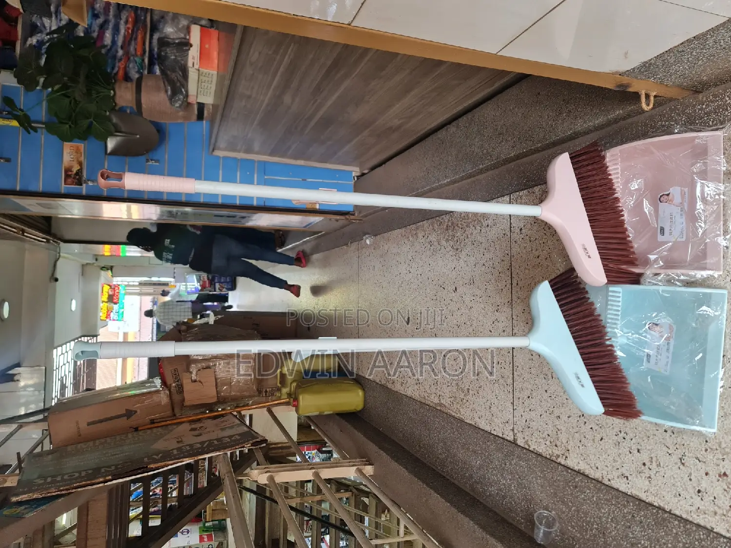 Big Home Brushes With Dust Pan
